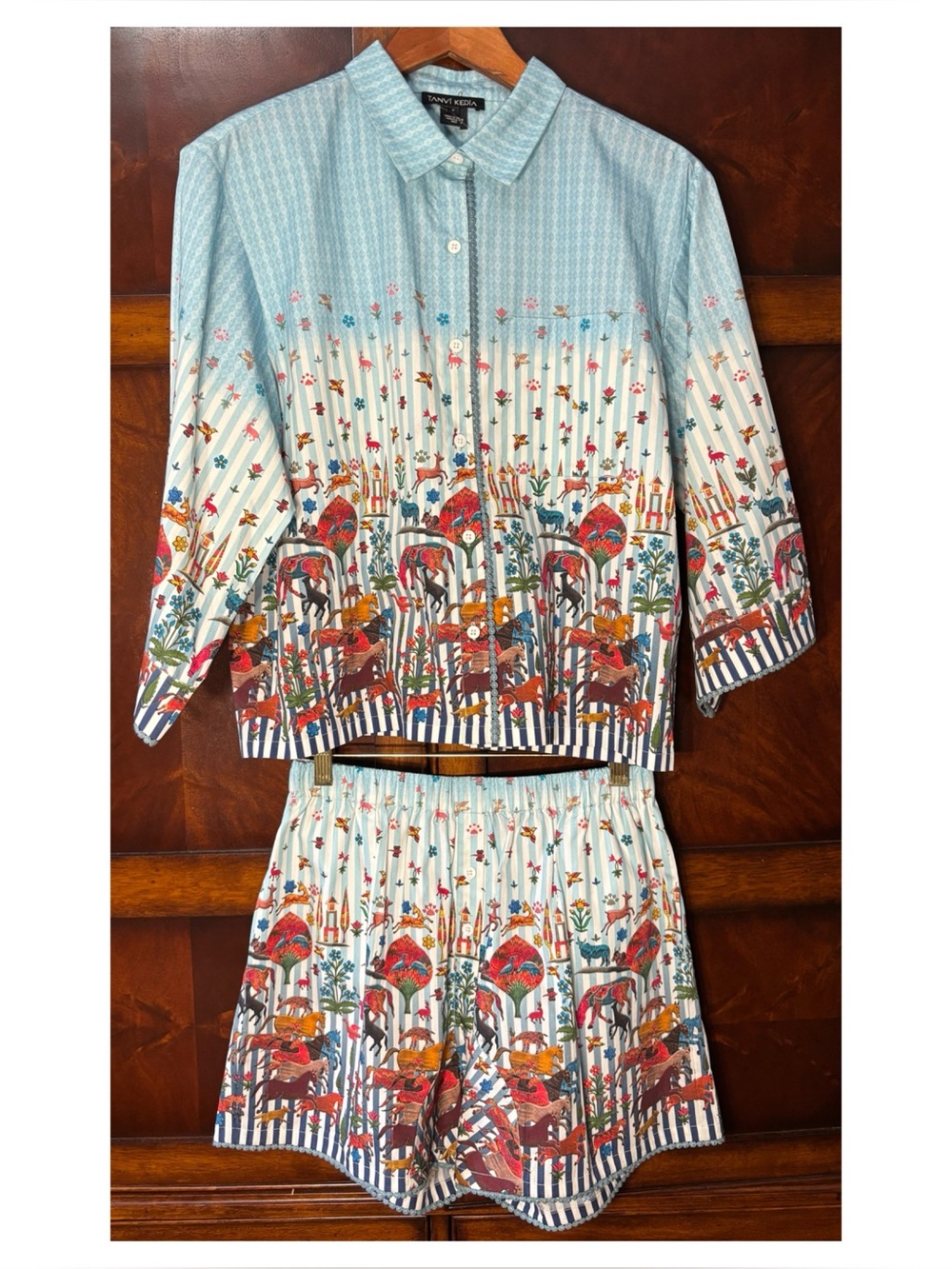 NWOT Anthropologie Tanvi Kedia Lounge Set  Size Small